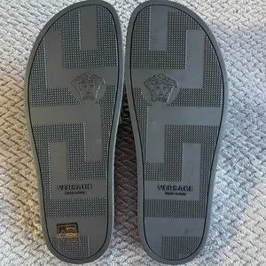 Pool Slide Gomma St. La Greca Buy VERSACE Pool Slide Gomma St.La Greca for AED 495.00  main image 4